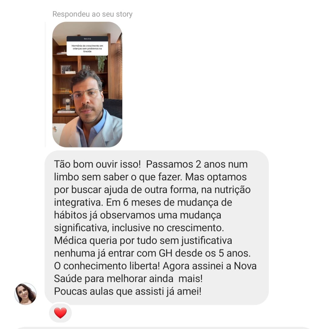 Depoimento — Transformação